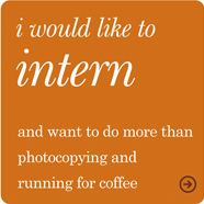 I would like to intern